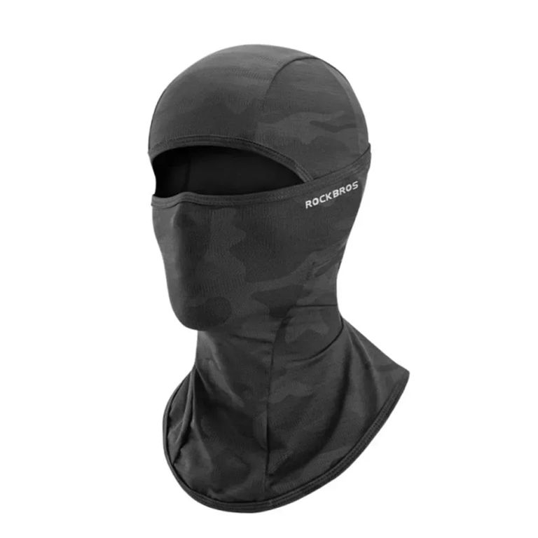 Pasamontañas de Verano con Protección UV para Ciclismo Moto y Scooter Rockbros