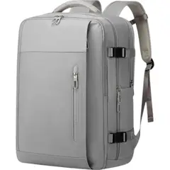 BANGE - Mochila Viajera Cabinera Compartimiento Laptop - Gris