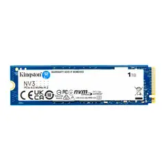 KINGSTON - Unidad de Estado Solido 1TB NV3 NVMe PCIe 4.0 6000 Mb/seg