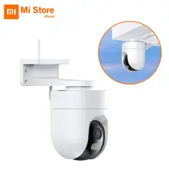 XIAOMI - Xiaomi Camara de Seguridad Vigilancia PTZ 4MP FHD WIFI Exterior y Interior Monitoria desde tu Celular