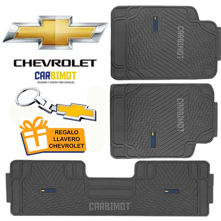 PISO PROTECTOR ALFOMBRA TAPIZ PARA VEHICULOS CHEVROLET