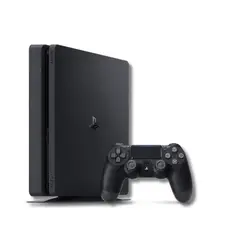 SONY - Consola Ps4 Slim 1TB Negro + 50 Juegos Digitales REACONDICIONADA