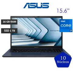 ASUS - Laptop B1502CVA-NJ0791 15.6" FHD TN 169 60Hz Core i7-1355U hasta 5GHz 16GB DDR4