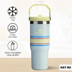 STANLEY - Flip Straw Tumbler Mist Stripe Mesh 887ml