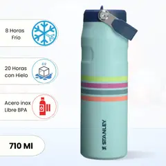 STANLEY - Tomatodo Termica Flip Straw Lid Seafoam Mesh 710 Ml