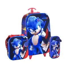 SCOOL - Set SONIC Maleta-Lonchera-Cartuchera marca