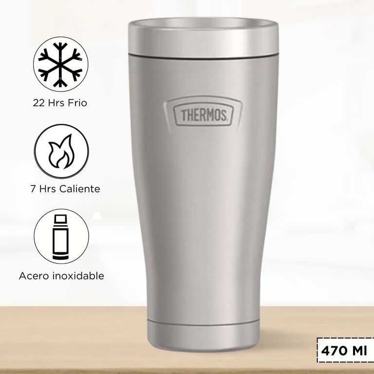Taza Termica Mug Icon 470 ml Gris