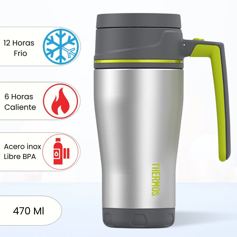 Taza Termica Asto 470 ml Verde