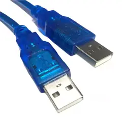 SEISA - Cable Usb 2.0 Macho Macho 3 Metros Mallado