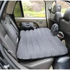 GENERICO - COLCHON INFLABLE PARA AUTO NEGRO
