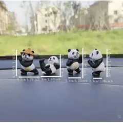 GENERICO - Pandas Kawaii decorativos