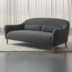 GENERICO - Sofá Royale 3 Cuerpos - Negro