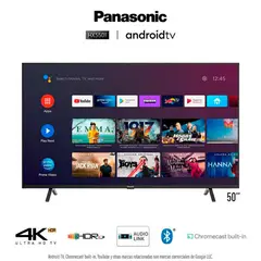 PANASONIC - TELEVISOR  50" 4K UHD SMART TV ANDROID TC-50HX550P