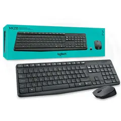 LOGITECH - MK235 Teclado+Mouse USB