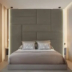 BARAKA HOME - Cabecera Arhus King - Beige Claro