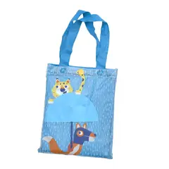 GENERICO - PONCHO IMPERMEABLE CON CAPUCHA GRANJITA PARA NIÑOS UNISEX