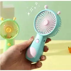GENERICO - MINI VENTILADOR DE MANO RECARGABLE