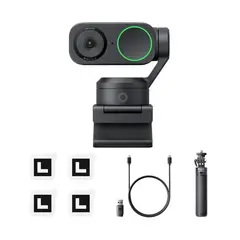 INSTA 360 - Insta360 Link 2 Paquete de trípode - Cámara web PTZ 4K para PCMac