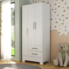 GENERICO - Ropero Moderno Margulus Blanco R&R MUEBLES