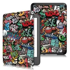 SHEEPBUSTER - Estuche Kindle Generación 2021 6.8” Cuero Graffiti