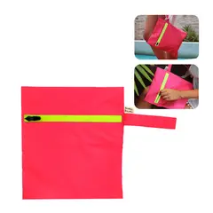 BAMBOO BALANCE - Bolsa Impermeable Yaku Talla S Fresa con Cierre Limón