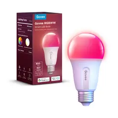 GOVEE - Foco Inteligente Rgbww 800 Lúmenes Alexa Y Google