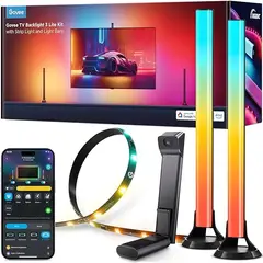 GOVEE - Kit de Luces Led para TV T3 - Tira Led + Barras de Luz + Camara