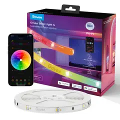 GOVEE - Tira de Luces Led RGBICW 10 Metros Wifi + Bluetooth + Matter