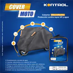 GENERICO - Cobertor Impermeable Para Moto Talla L