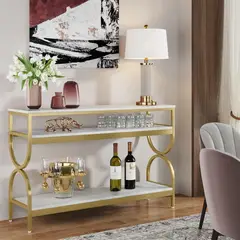 GENERICO - Consola Recibidor Gatsby Blanco Coricha Home