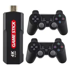 GENERICO - Consola de Juegos Retro 4K 30000 Juegos 3D Game Stick 2 Mandos X2