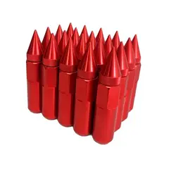 GENERICO - Tuercas Blox Para Aro 12X15X150 Rojo