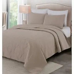 CASATEX - Cubrecama + Juego de sabanas 2 plazas 100% Algodón - 5 Piezas
