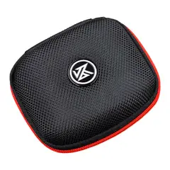 GENERICO - Mini Estuche para Auriculares Compacto Resistente Portátil Negro