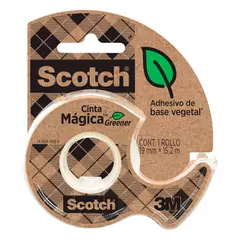 MARCA - Cinta Scotch Mágica Greener 19Mm X 15.2M