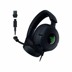 RAZER - Audifono Gamer Kraken V4 X Usb-C Adaptador Usb-A Chroma Black