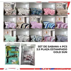 GENERICO - Set de Sabana de 4pcs