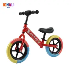 GENERICO - Bicicleta de equilibrio rojo