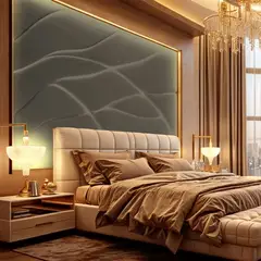 BARAKA HOME - Cabecera Melilla King - Gris Oscuro