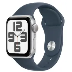 APPLE - Watch SE 2024 GPS 40mm Silver Alimunium Denim Sport Band SM