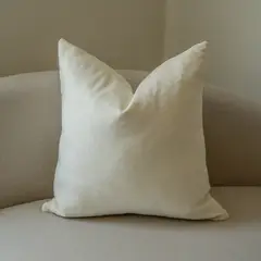 CLAUDIA RIVA HOME - Cojín Ashley Perla + relleno de poliester