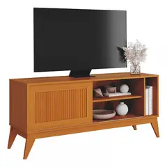 GENERICO - Mesa de TV para 50 Aruba - Blanco Apagado Cedro