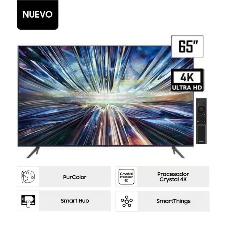 TELEVISOR 65 4K UHD LED TV SMART CRYSTAL 65CU7000
