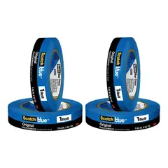3M - Pack X4 Cinta Scotchblue Multisuperficie 24 Mm X 54,8 M