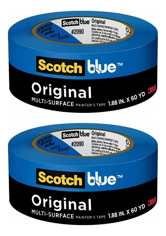 Pack X2 Cinta Scotchblue Multisuperficie 48 Mm X 54,8 M