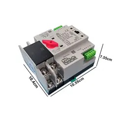 GENERICO - Transferencia automatica manual para grupo electrogeno red monofasico
