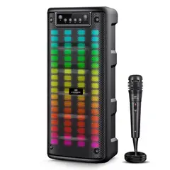 EVERSOUND - Parlante Equalizer 6" x 2 EV 5013 Bluetooth RGB