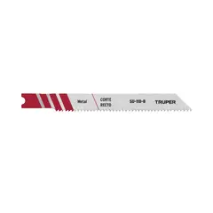 TRUPER - Cuchilla para caladora 5 seguetas corte recto metal