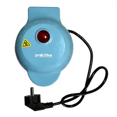 PRACTIKA - Mini Waflera Celeste M104 500W con Placas Antiadherentes