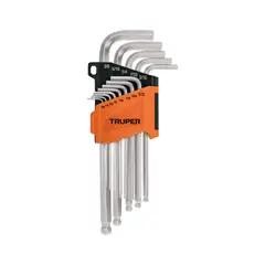 TRUPER - Llaves allen largas Juego 13 UNIDADES